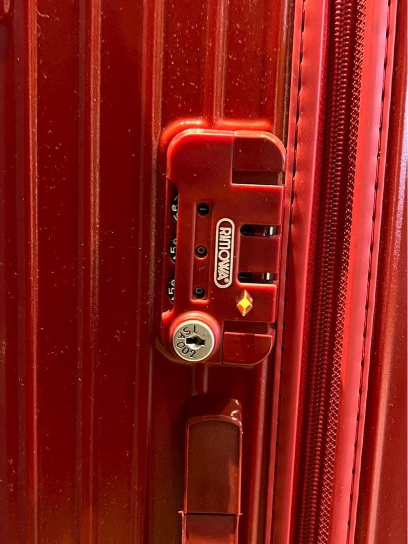 【極美品】リモワ　RIMOWA リモワ サルサ 2輪　レッド　63リットル