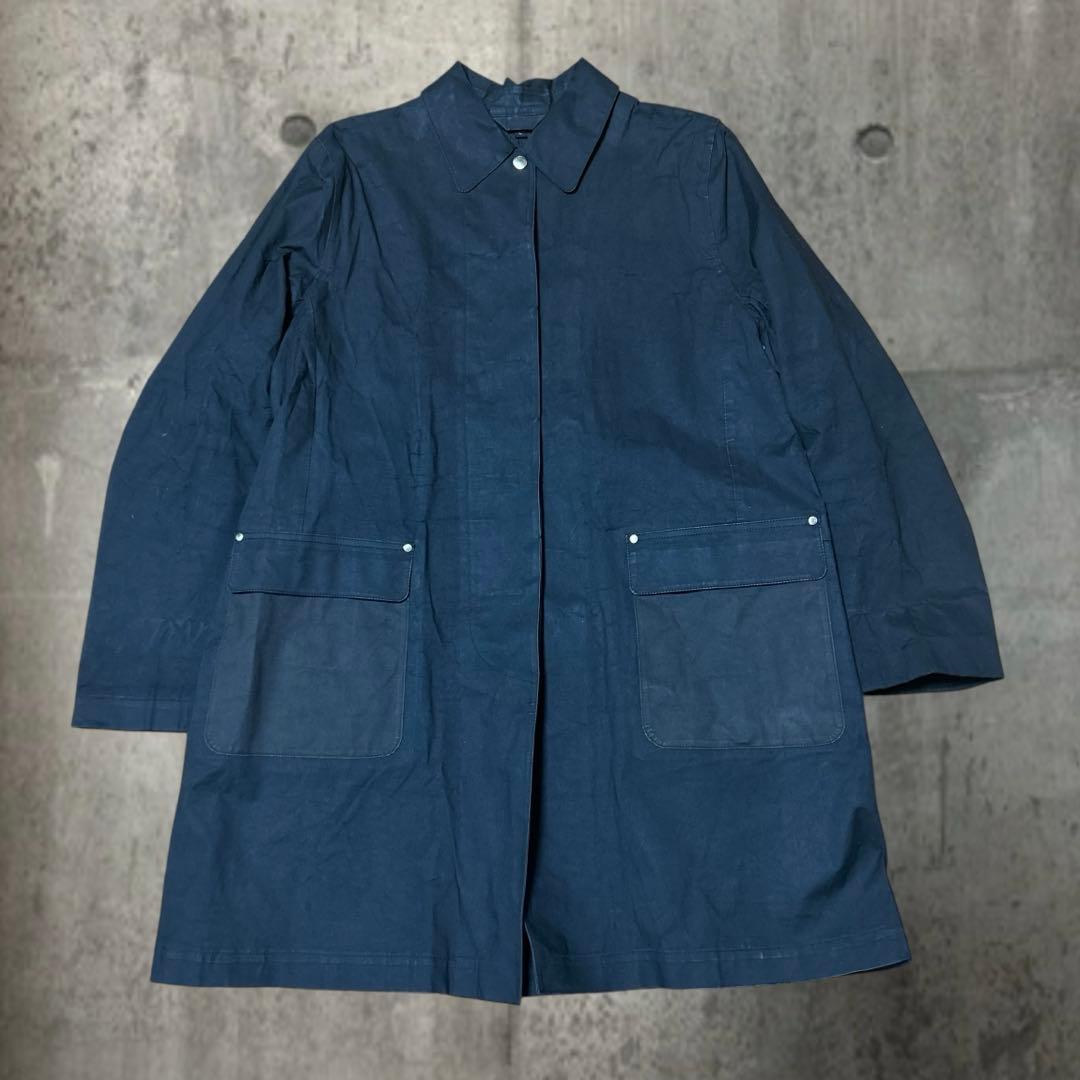 ジャケット・アウター 99aw archive Hermes black rubber coat