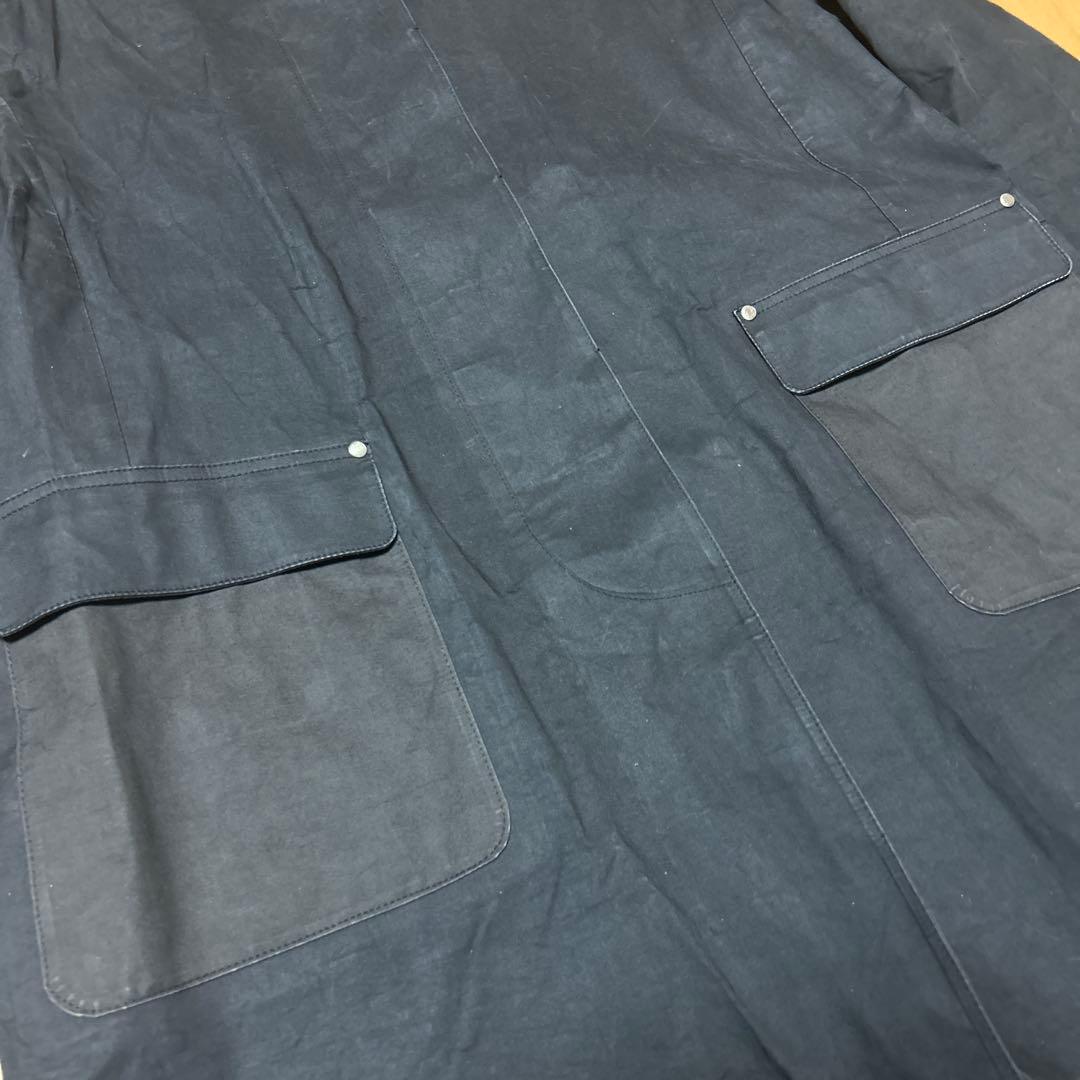 ジャケット・アウター 99aw archive Hermes black rubber coat