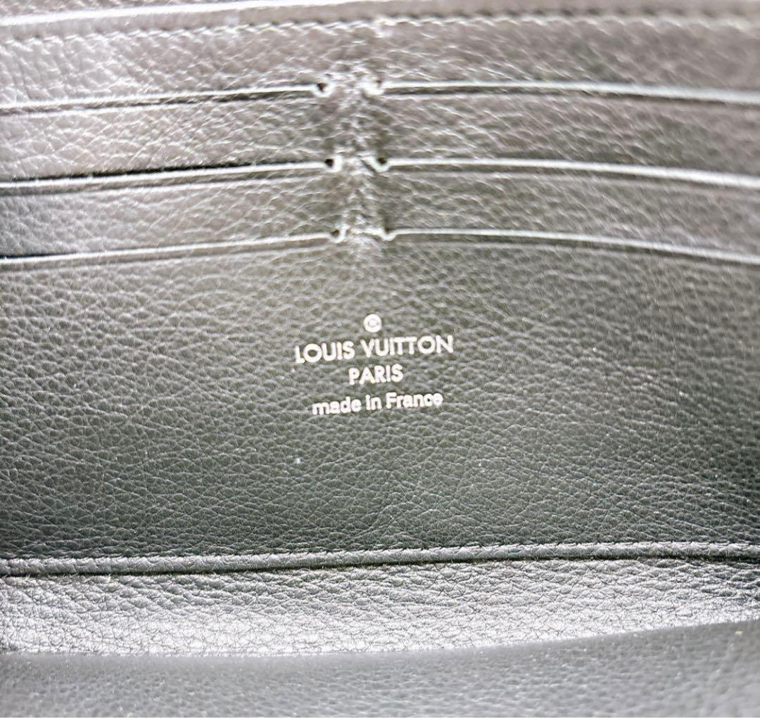 吉*人様 ルイヴィトン　マヒナ　ジッピーウォレット　M61867 長財布　ブラッ