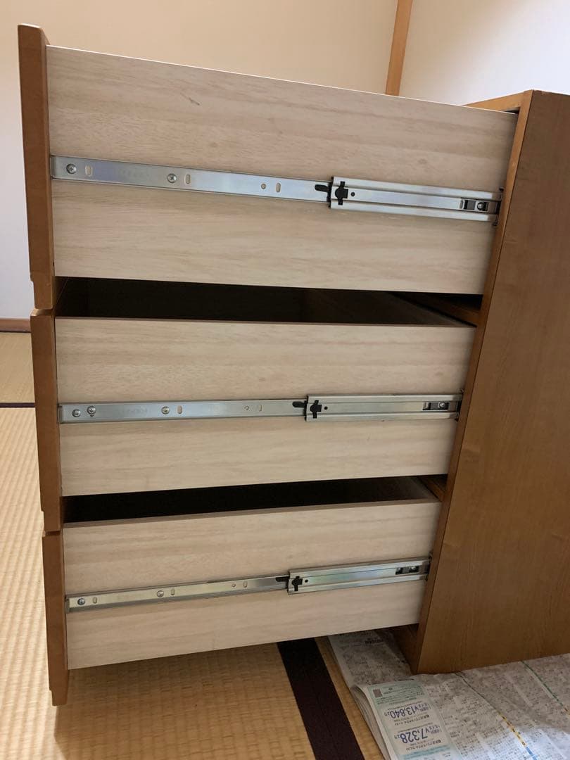 ★最終値下げ★美品 フルオープンチェスト レール式 大容量 通販生活