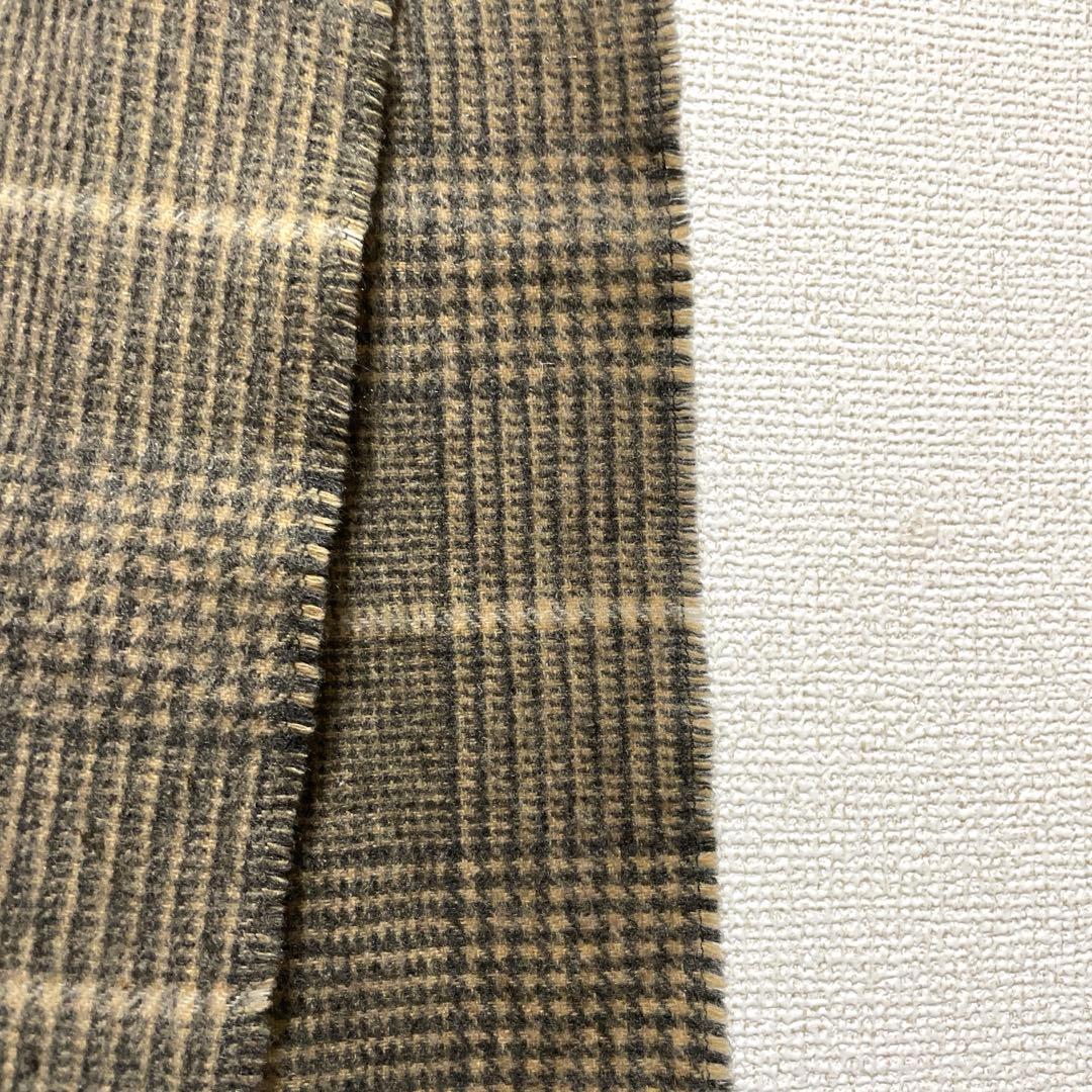 美品 GIVENCHY ジバンシー マフラー カシミヤ100% チェック柄