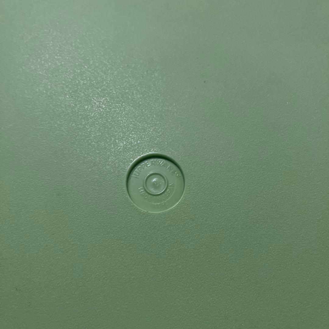 タッパーウェア　ディープスーパーケース　ネイビー　グリーン