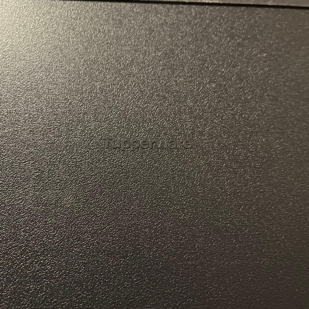 タッパーウェア　ディープスーパーケース　ネイビー　グリーン