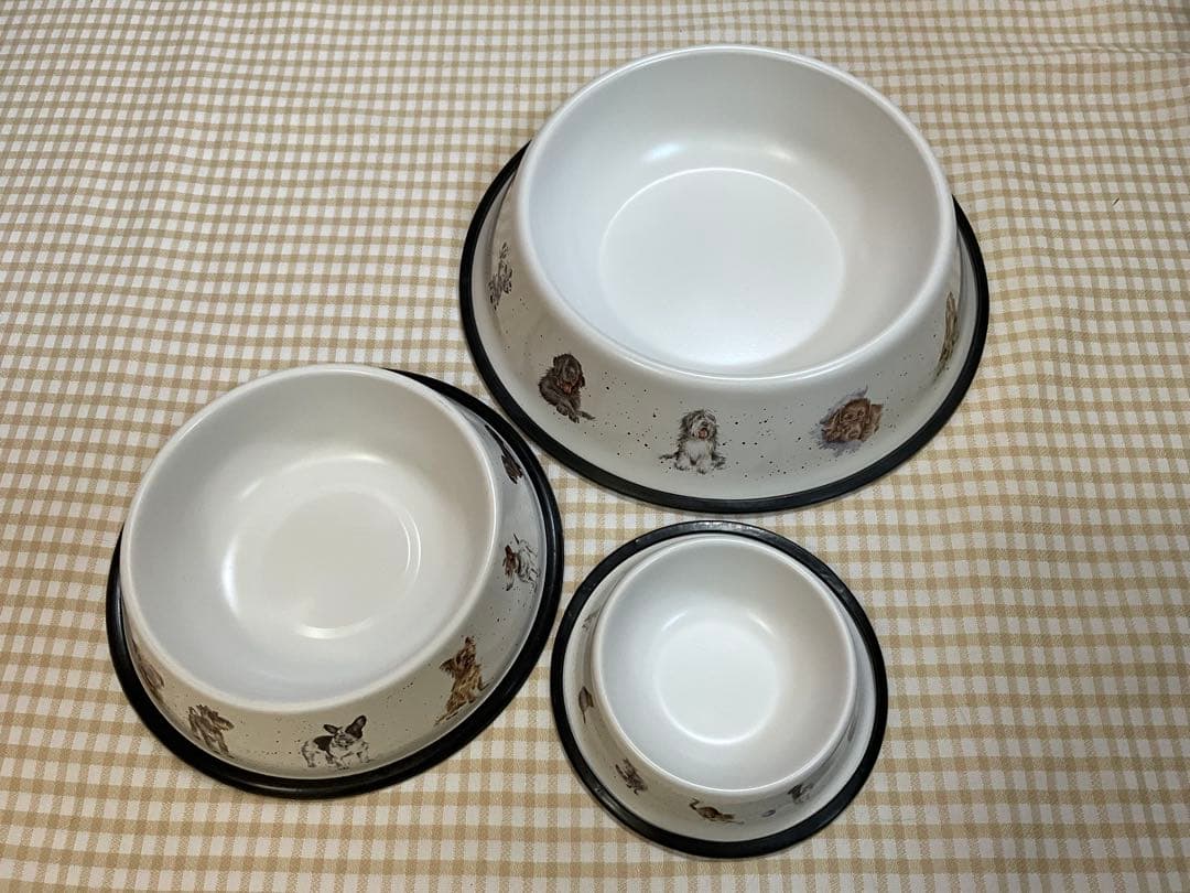 wrendale designs ⭐️ ハンナ・デール⭐️ペット用餌入れ特大　大　小