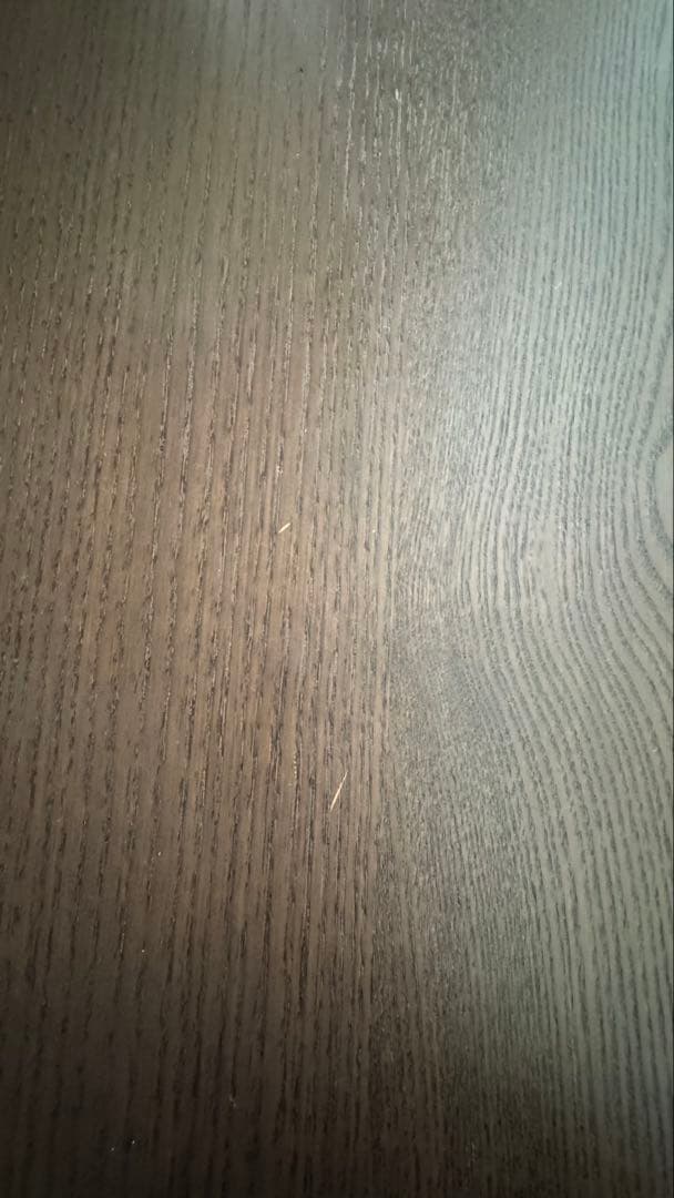 イケア　伸長式　ダークブラウン 木製 ダイニングテーブル