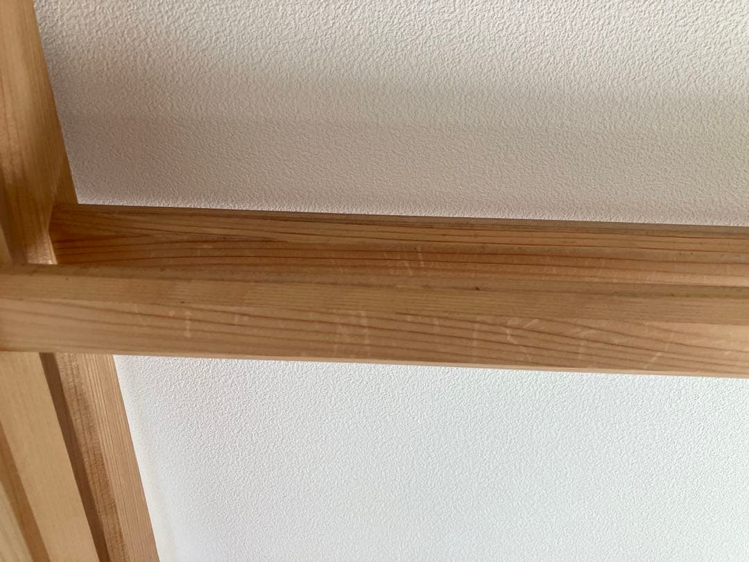 東屋　衣桁 檜 長丈・広幅【送料無料】