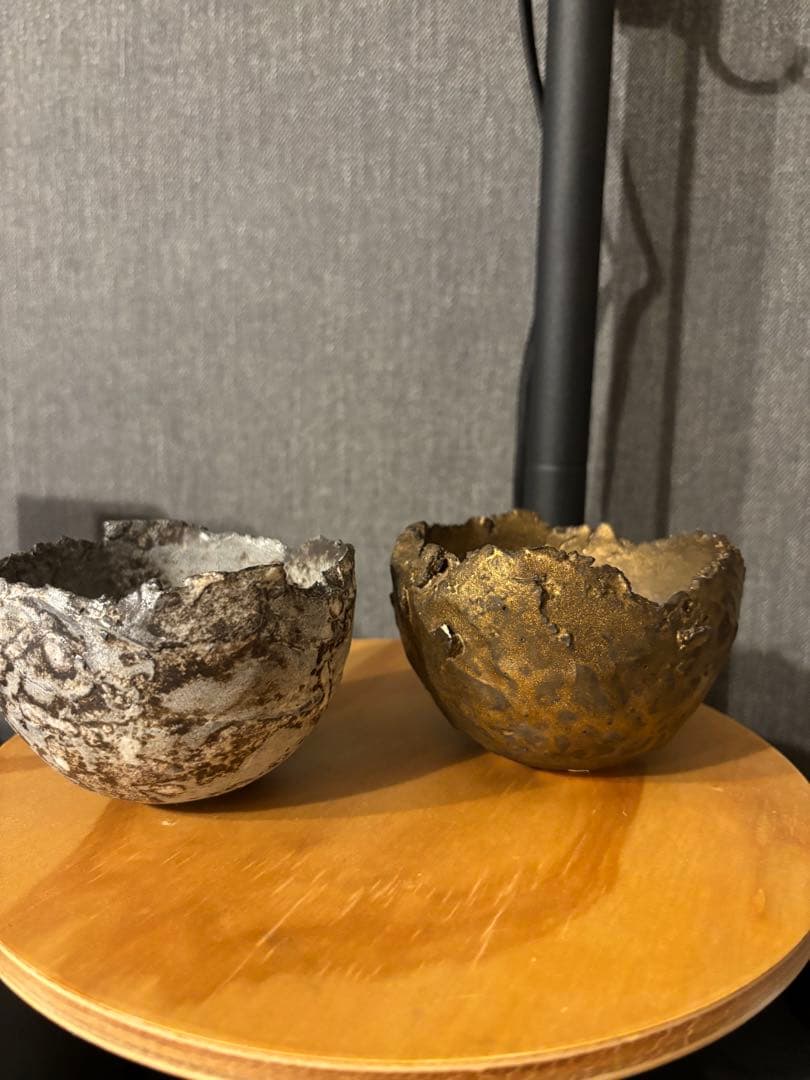 たけろうポット　ちぎり　２個セット　芽の巣山