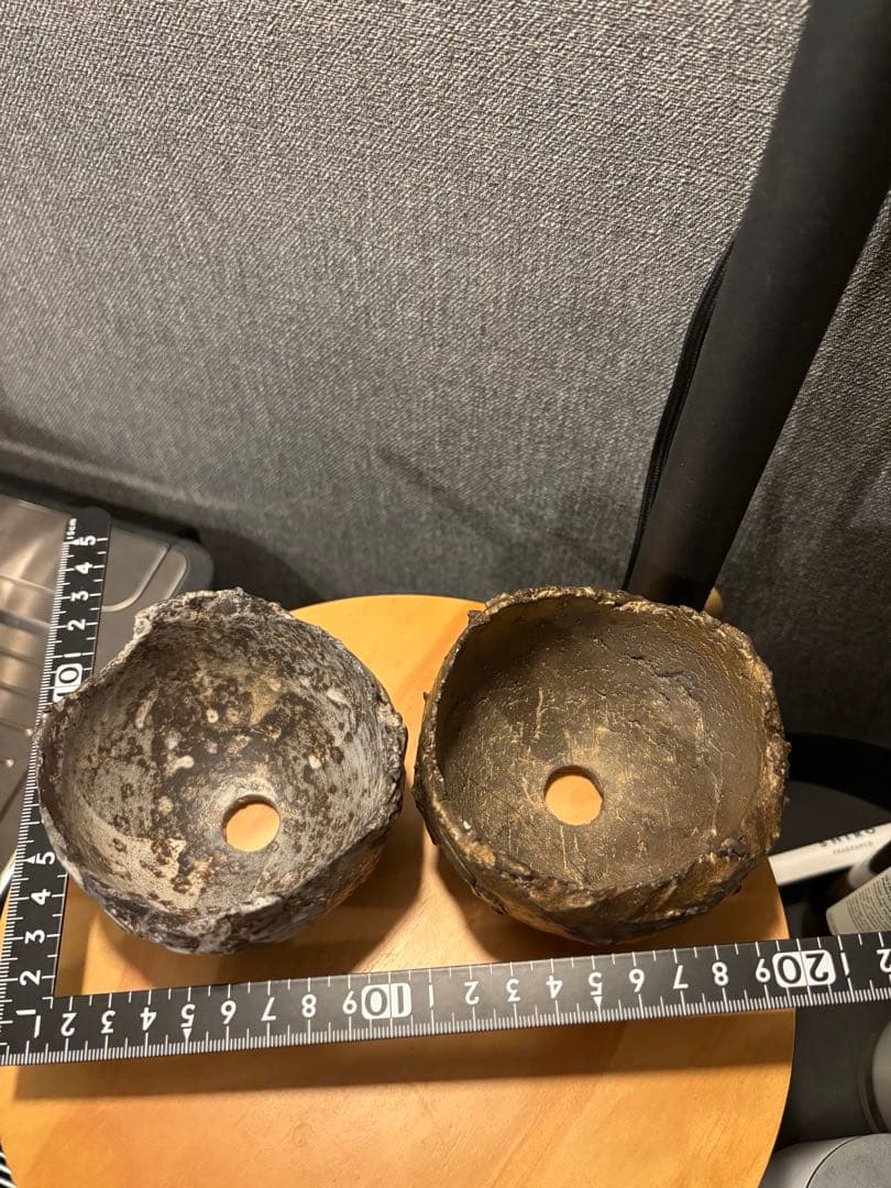 たけろうポット　ちぎり　２個セット　芽の巣山