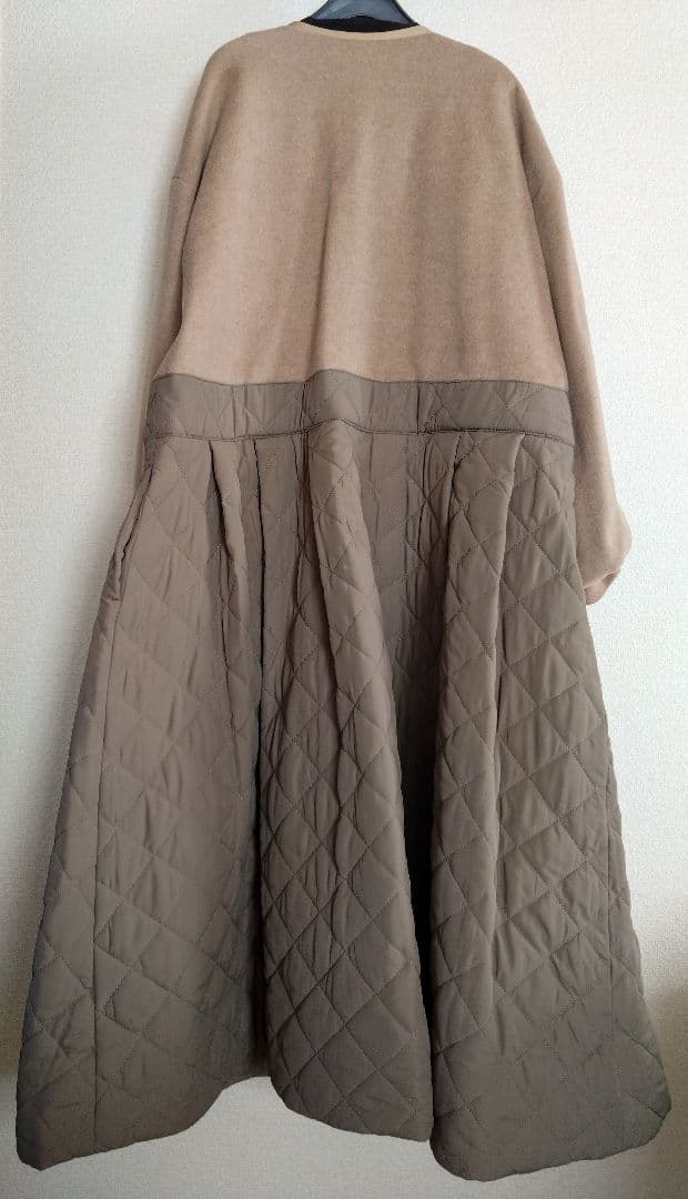 CAROLINA GLASER■配色キルティングコート