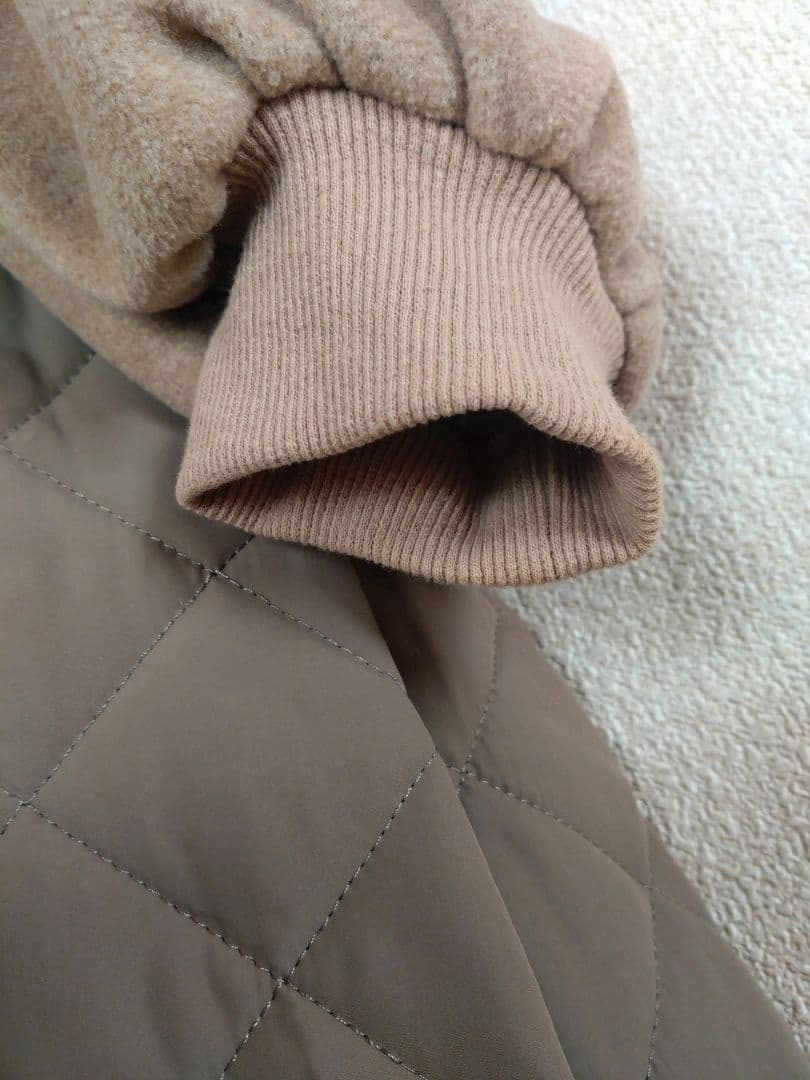 CAROLINA GLASER■配色キルティングコート