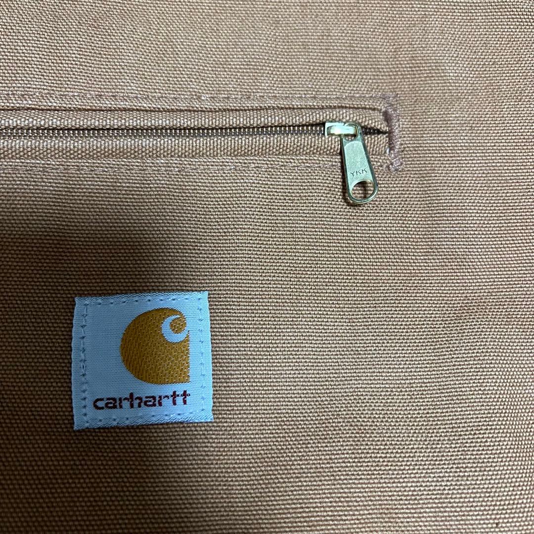 USA製 carhartt カーハート ダックデトロイトジャケット 企業系刺繍