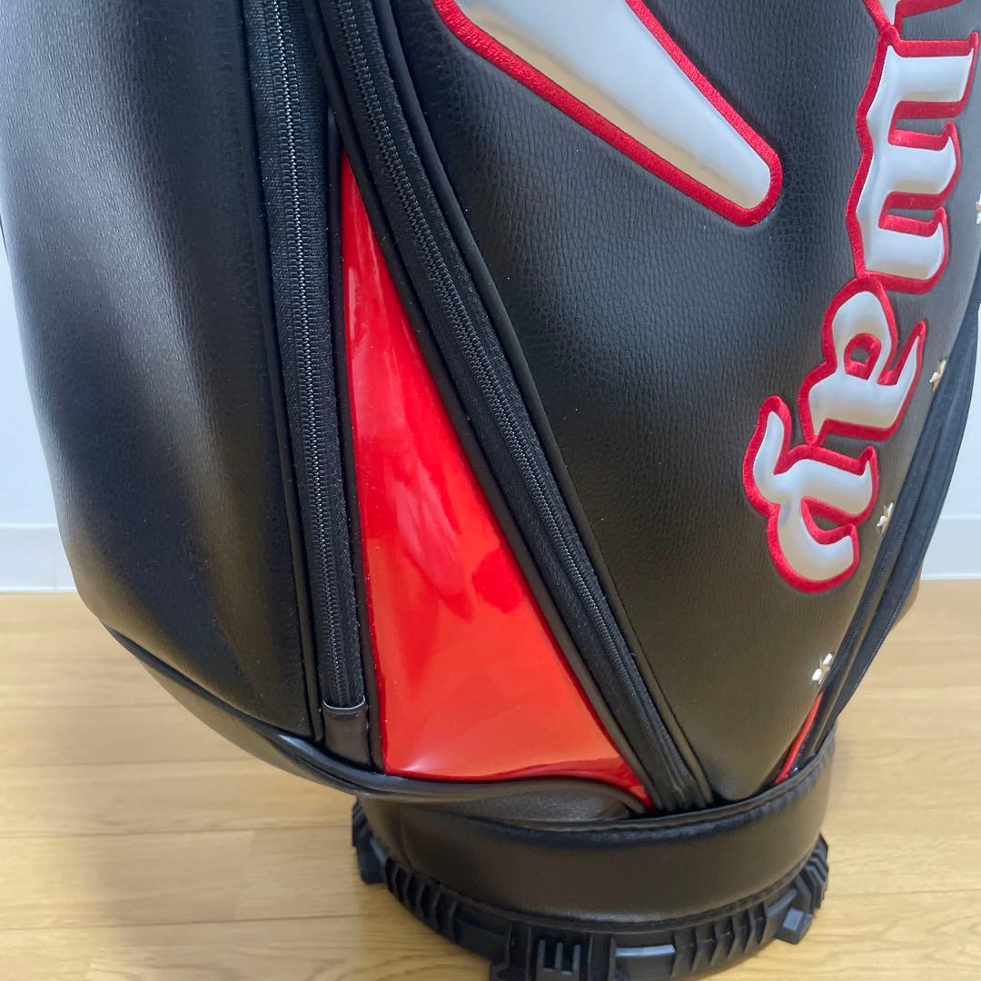 【週末限定値下げ】キャロウェイ キャディバッグ BLACK&RED 9.5型
