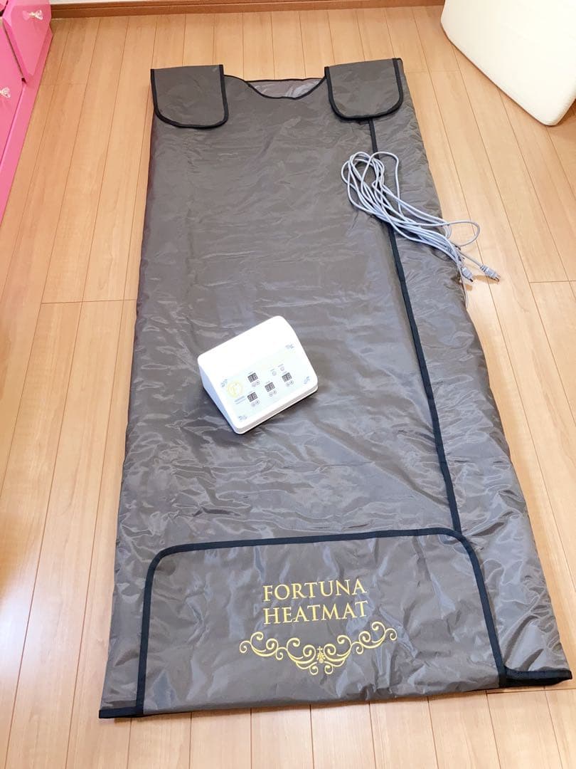 【美品】FORTUNA HEATMAT 遠赤外線 ヒートマット 三つ折りタイプ