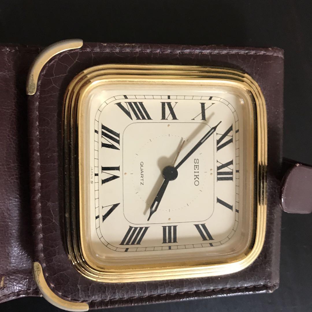 SEIKO セイコー　置き時計　ヴィンテージ　アンティーク