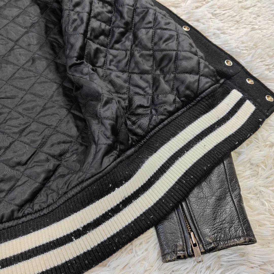 美品　インディアンモトサイクル　スタジャン M 刺繍　本皮