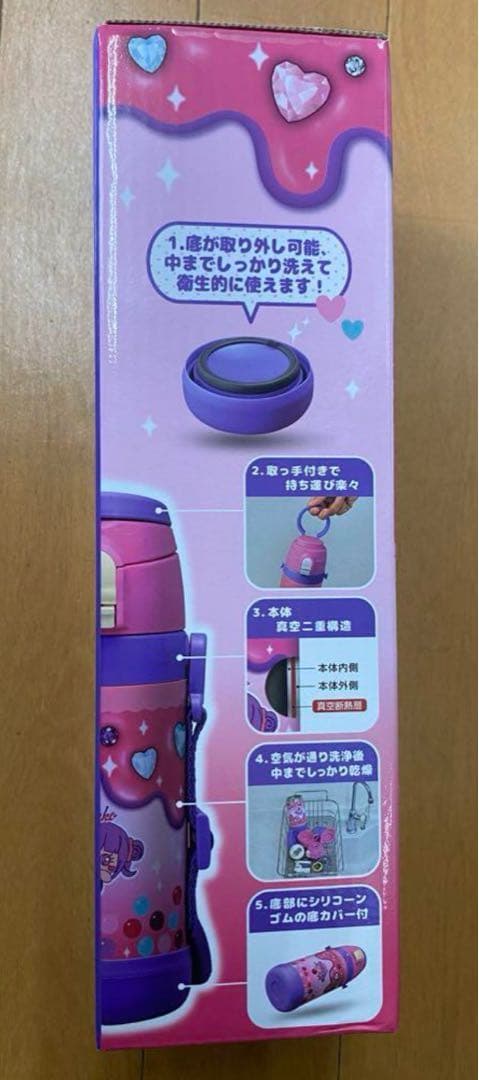 しなこちゃん×Sokomo 3WAYキッズボトル 450ml