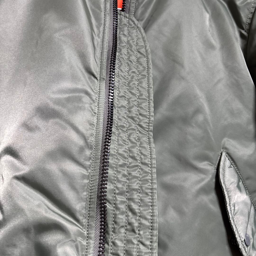 AVIREX MA-1 フライトジャケット L リバーシブル 縦ステッチ