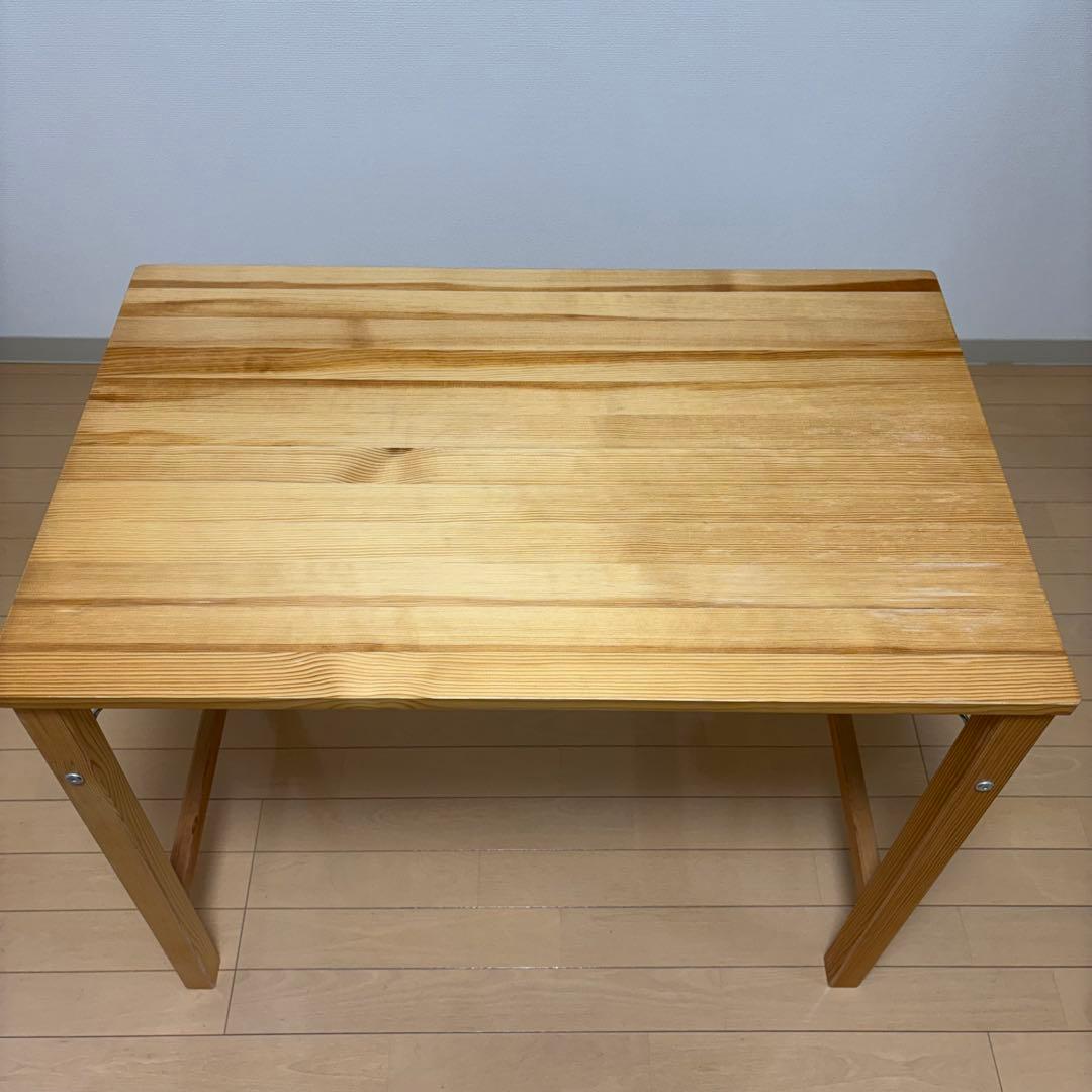 無印良品 折りたたみテーブル 折りたたみパイプチェア