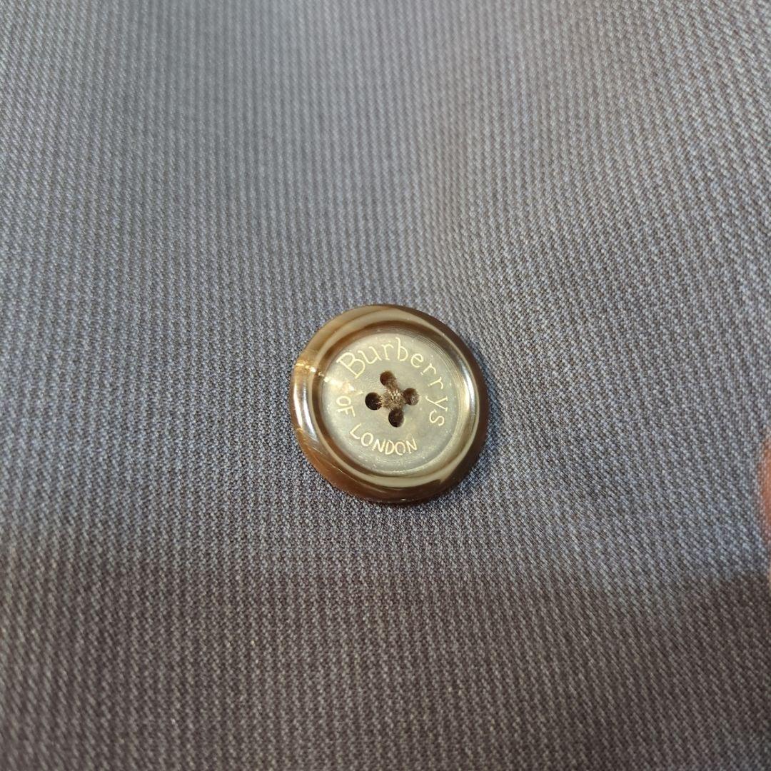 【金タグ】バーバリー バルカラー ロング コート ノバチェック XL相当 美品