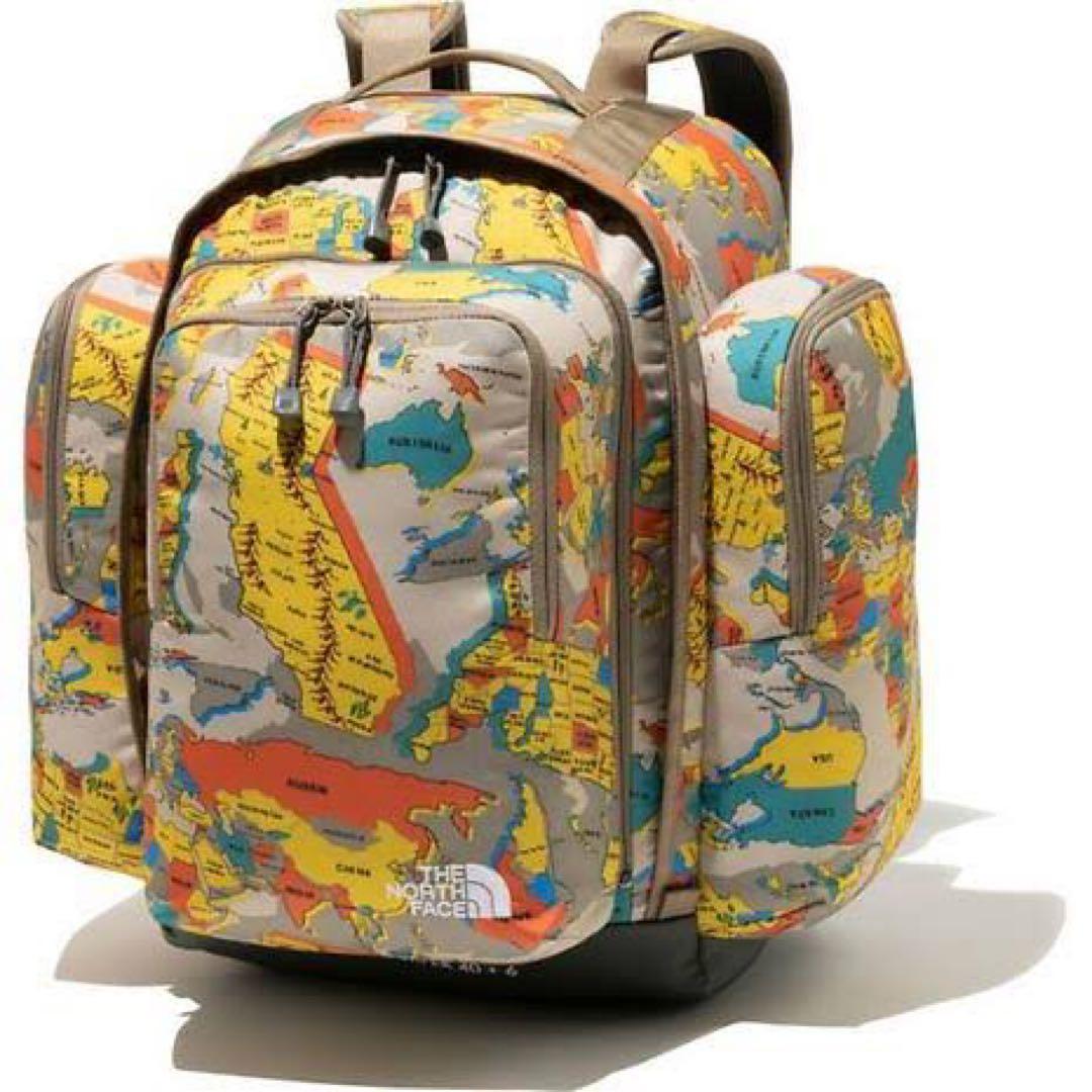【美品】THE NORTH FACE 地図柄リュックSUNNY CAMPER