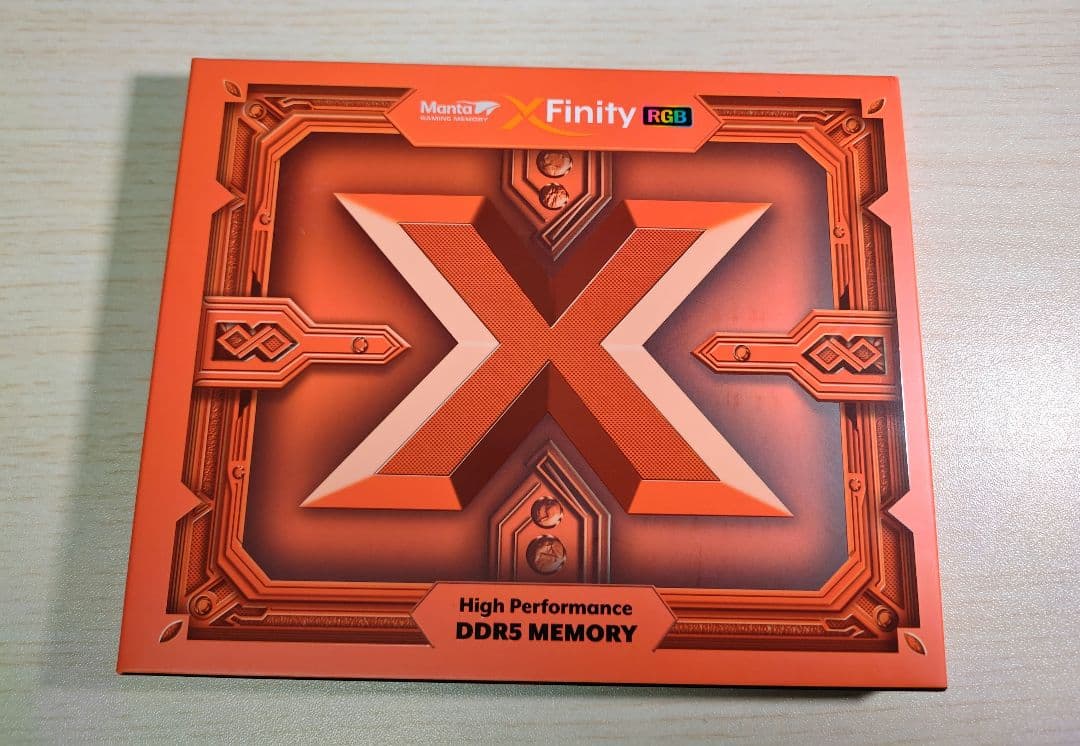 メモリー Manta Xfinity DDR5 64GB (32GBx2) Black