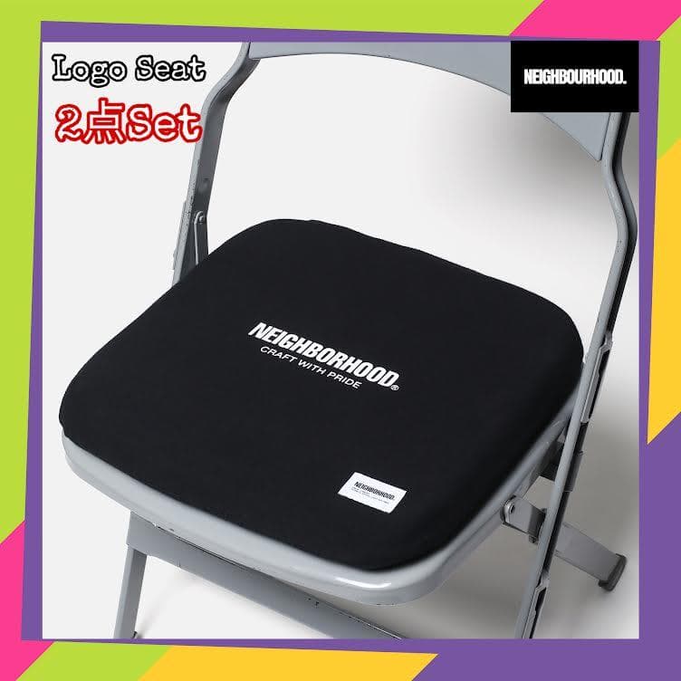 新品 NEIGHBORHOOD LOGO SEAT CUSHION 2点セット