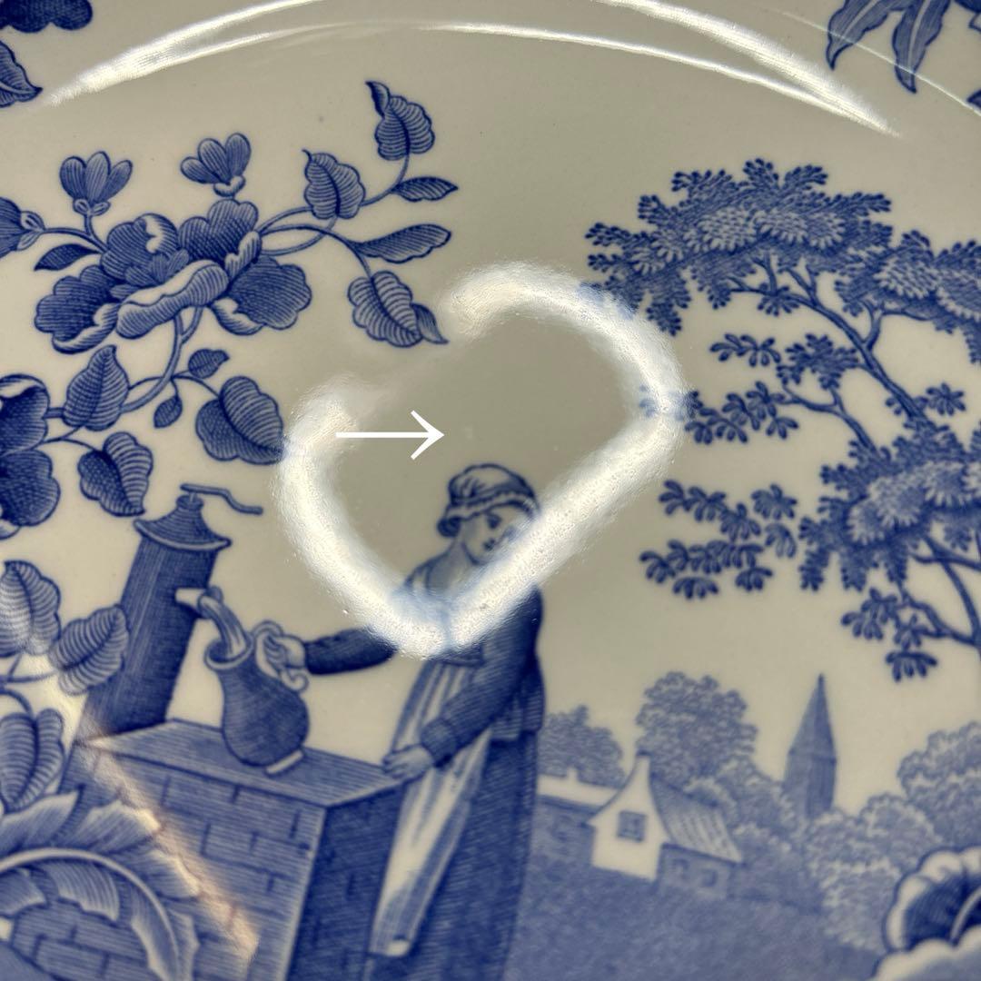 スポード　ブルールームコレクション　GIRL AT WELL プレート５枚