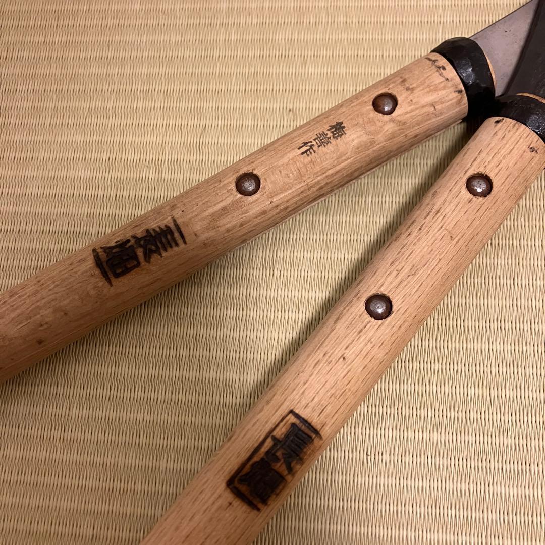 梅善　刈込鋏　梅本善一郎作　植木鋏