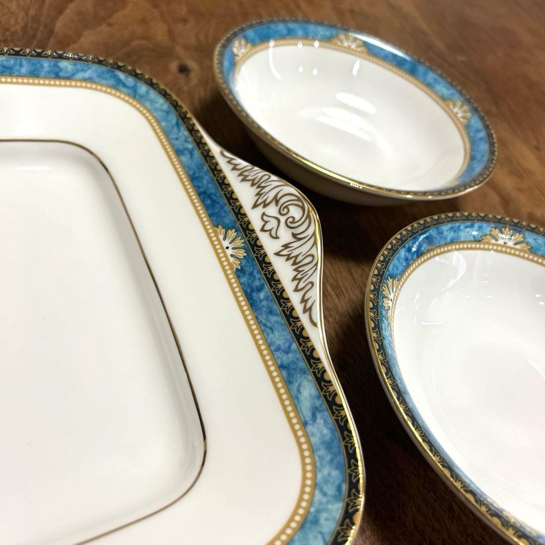  プレート　ボウル2種　3点セット　黒壺