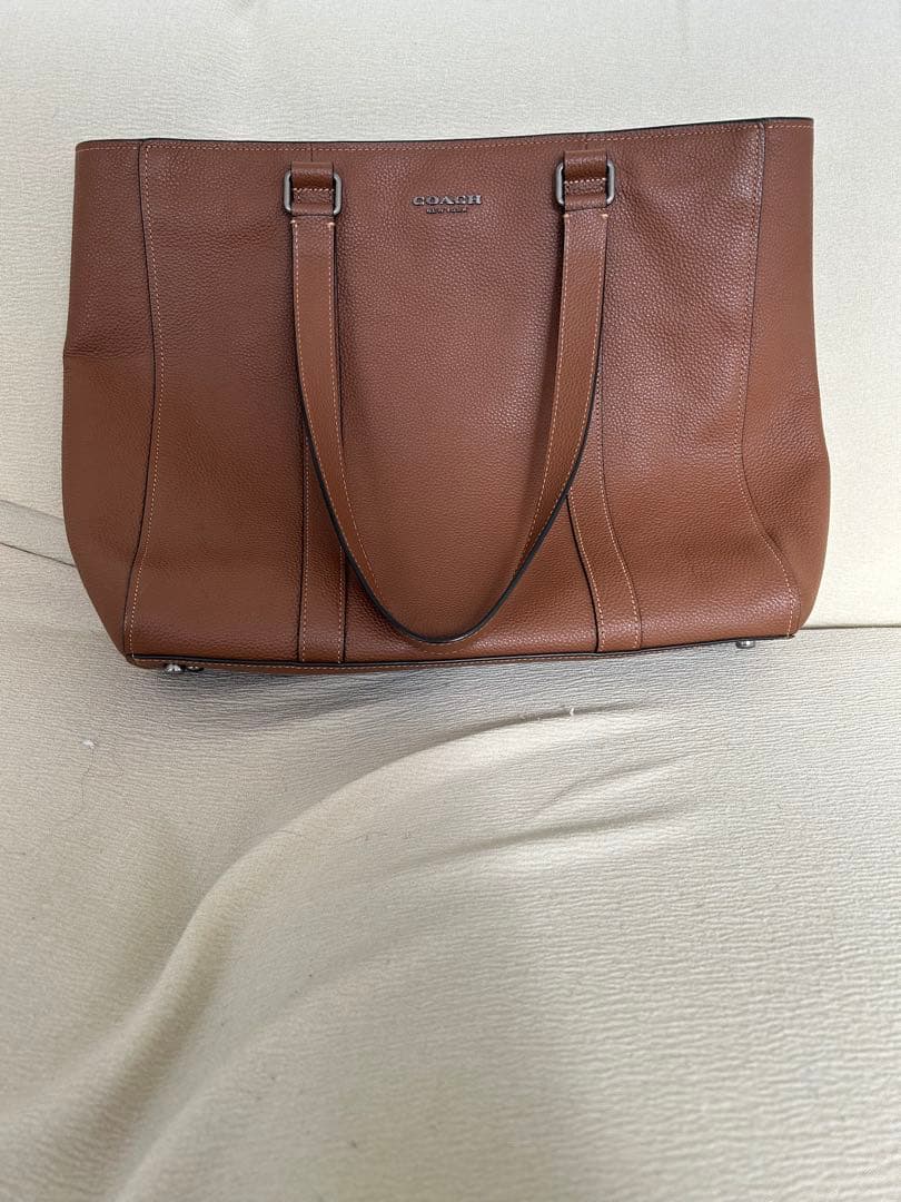 ✅最終価格　coach ブラウンレザートートバッグ