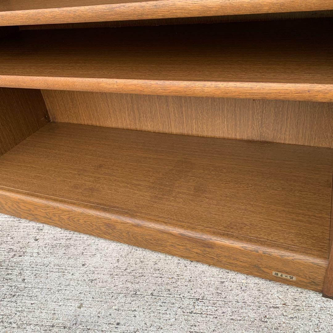 【送料込】浜本工芸 木製シェルフ 引き出し付き 本棚 日本製