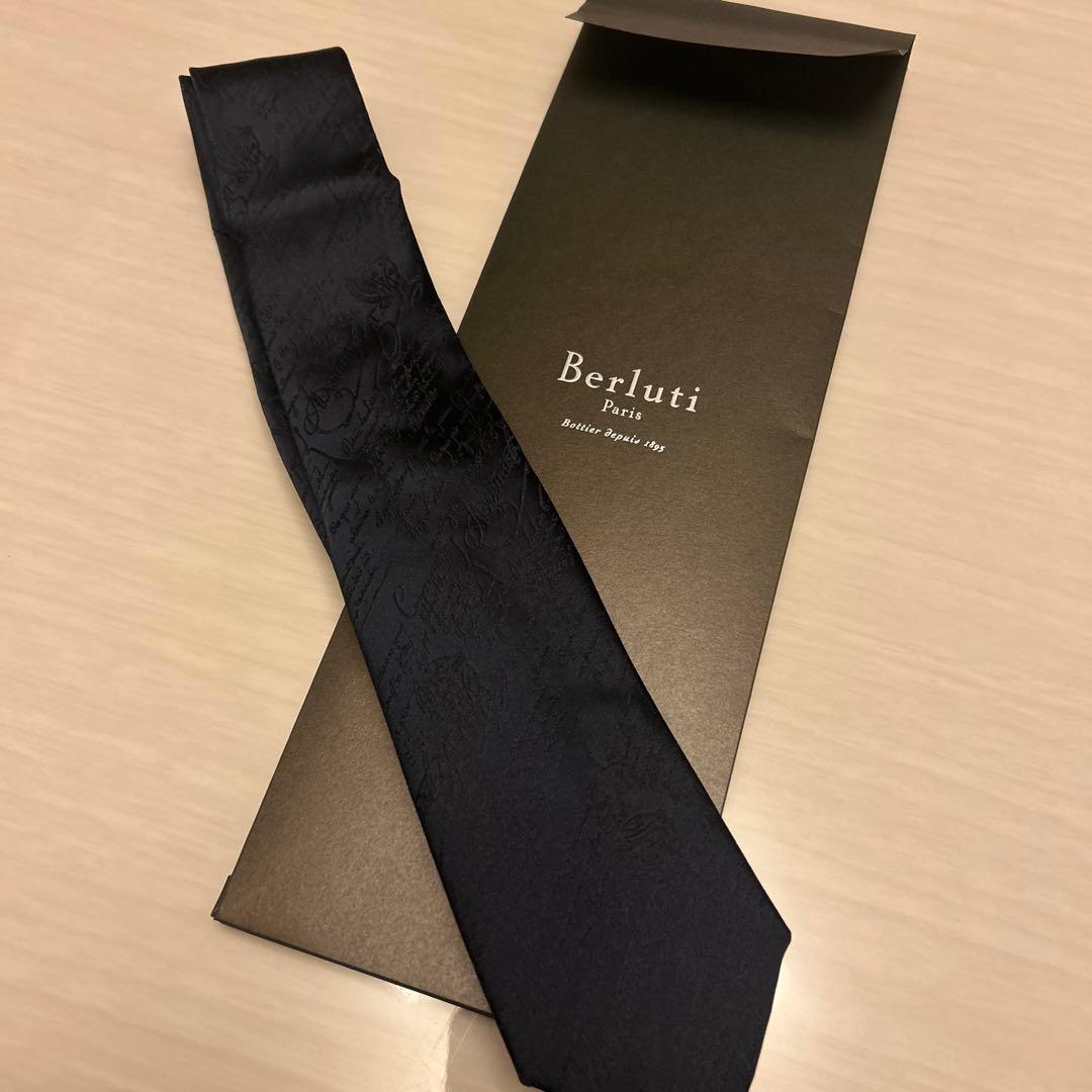 Berluti ベルルッティ　シルク　ネクタイ