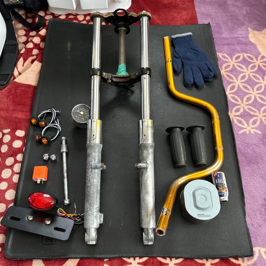 cd50 フロントフォーク　レア　セット売り　貴重