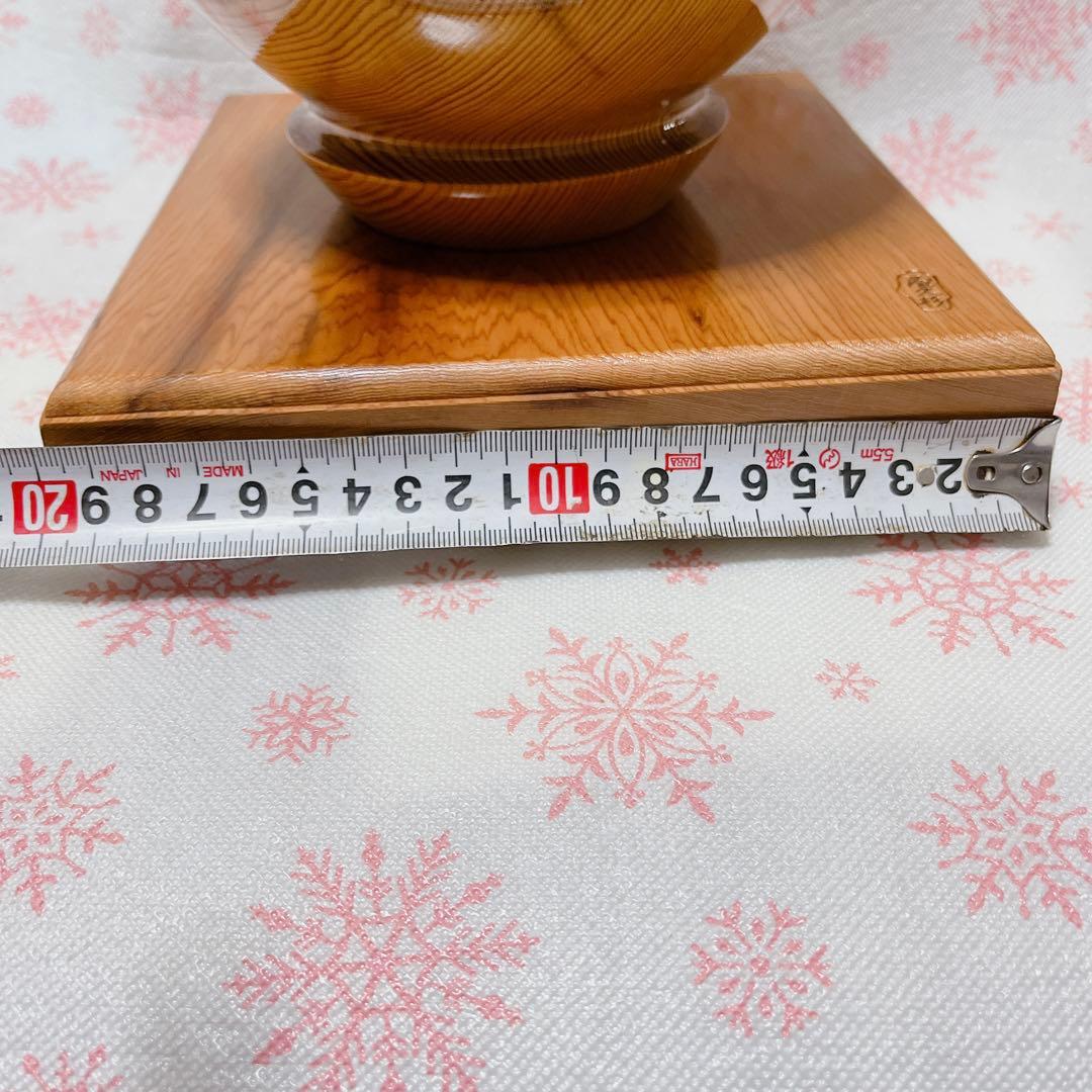 屋久杉　壺　花瓶　花台セット