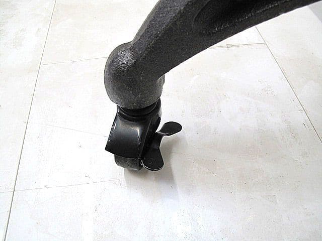 【希少品】西川金太郎 真鍮×鋳物 ハンガーラック W125cm 業務用店舗什器