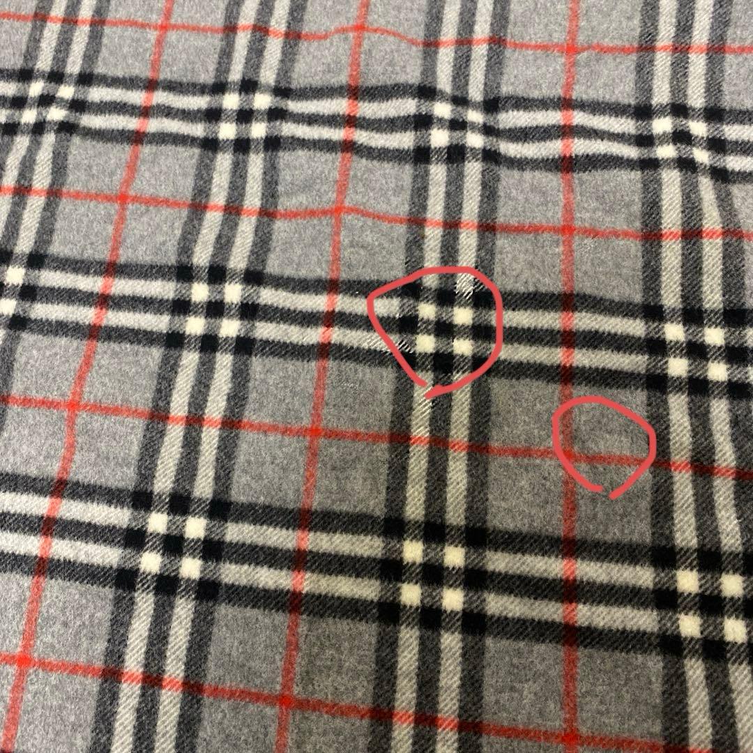 希少　美品Burberry バーバリー　カシミヤ　ウールショール　ストール 大判