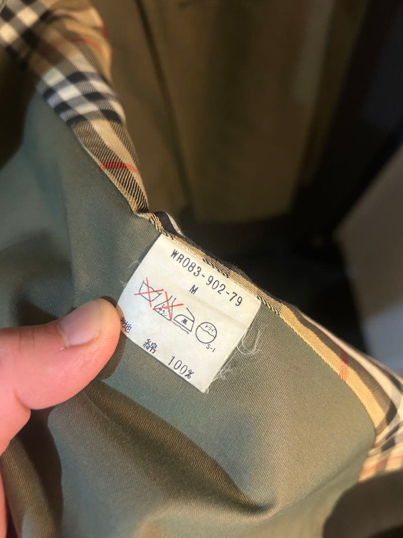 Burberry トレンチコート M カーキ