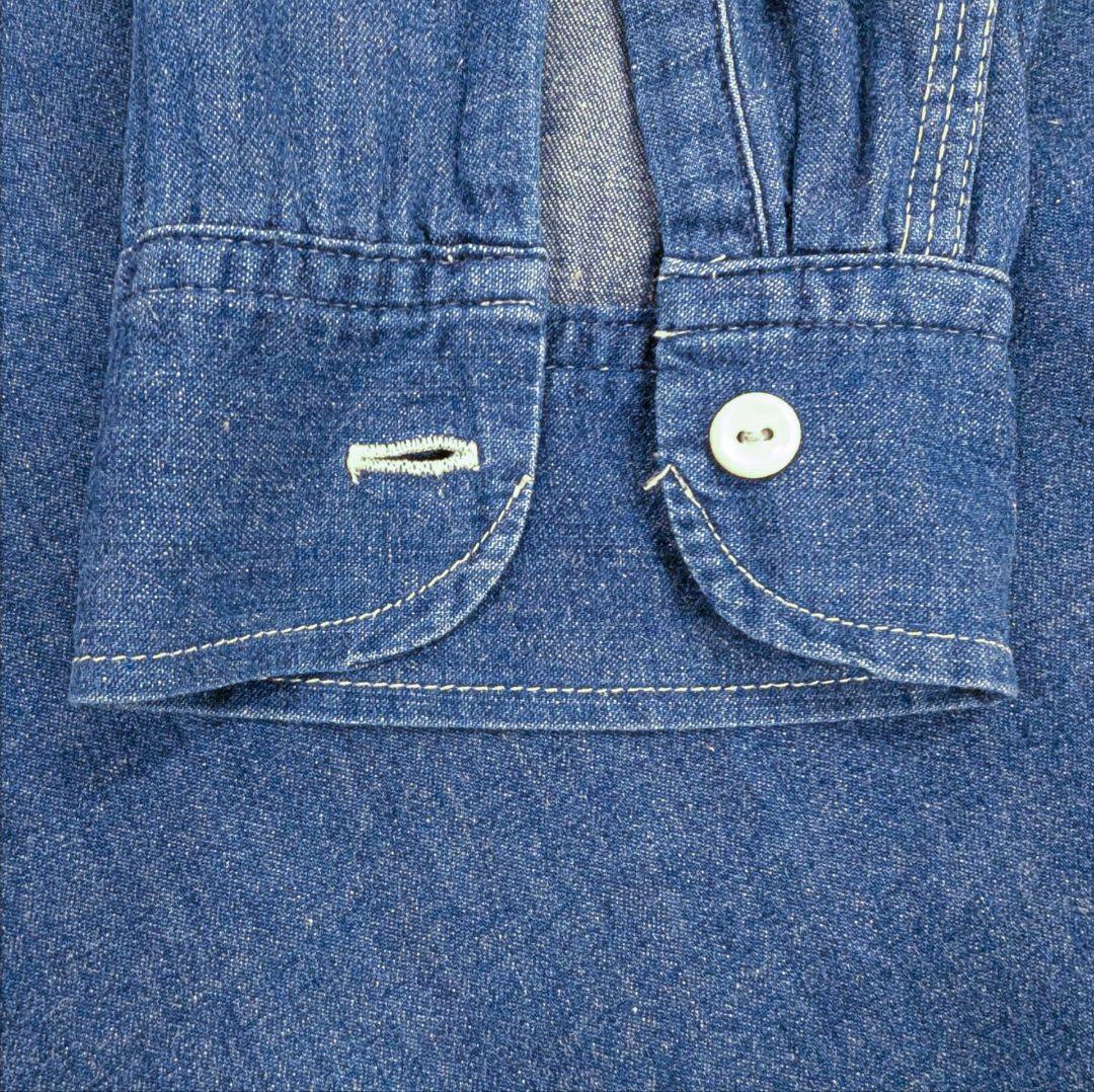 旧タグ SUGAR CANE シャンブレー デニムシャツ