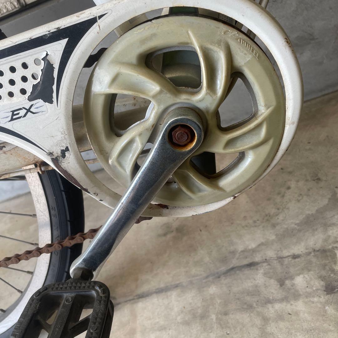 EX 子供用自転車 ホワイト 26インチ