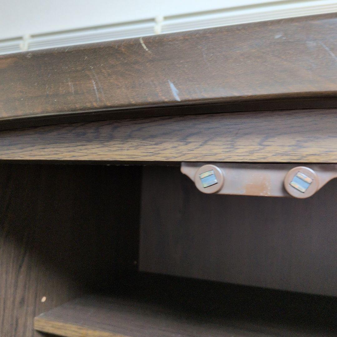 大容量キッチンストッカー　扉収納付　キッチン食品収納　パントリー