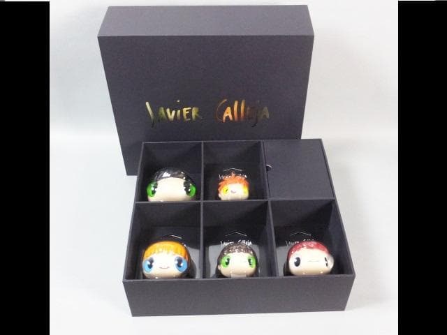 現代美術 ハビア・カジェハ　アートトイ・フィギュア『5個セット』0127A