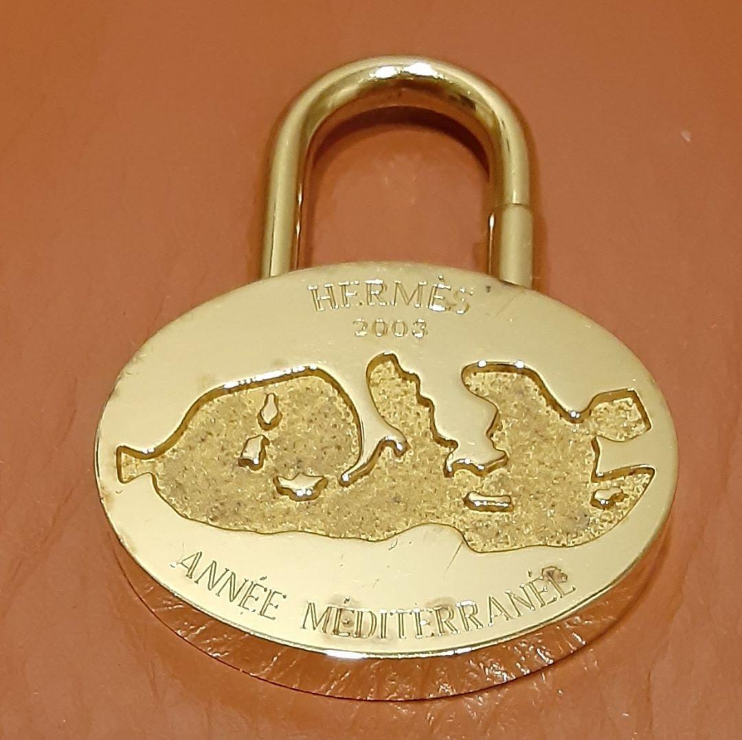 エルメス クロシェット 南京錠 キーホルダー