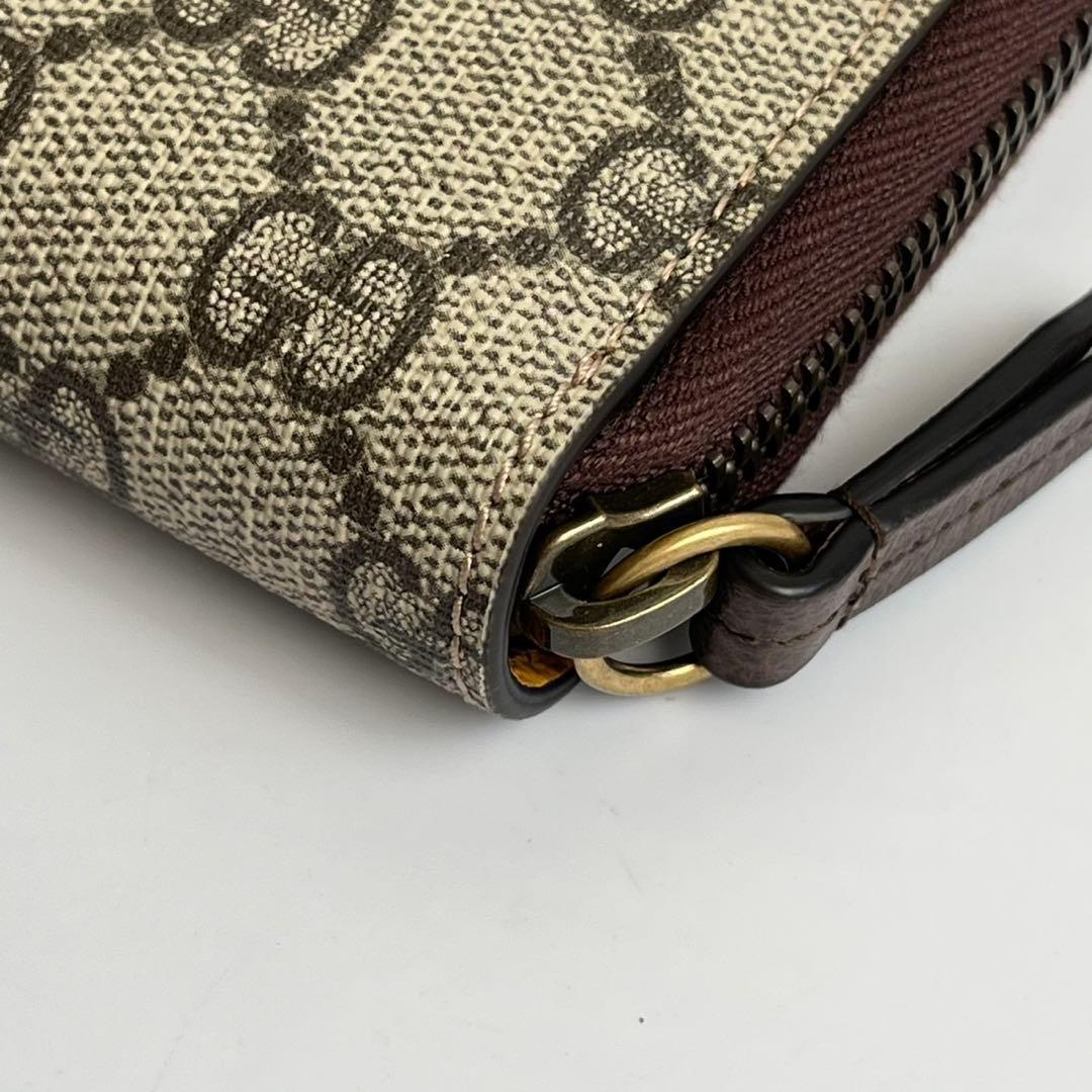 未使用保管品✨️ GUCCI GG 長財布 財布　ラウンドジップ　タイガー　レザー