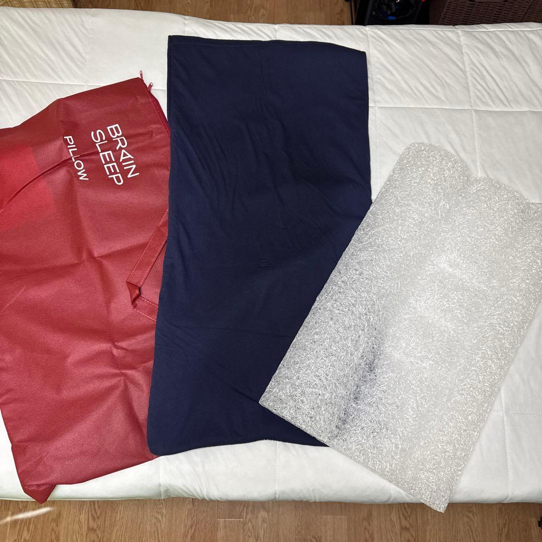 BRAIN SLEEP 枕・ピロー 赤 ネイビー