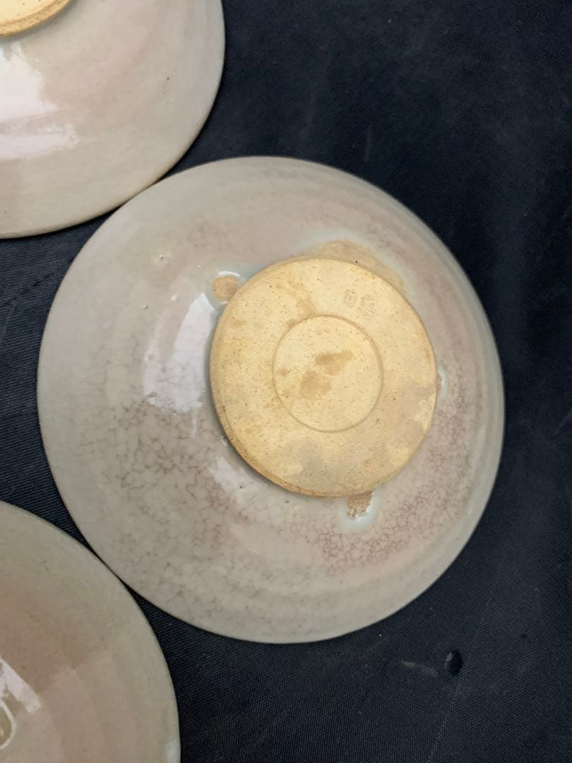 源氏物語宇治十帖　朝日豊斎　朝日焼　銘々皿　共箱　9枚