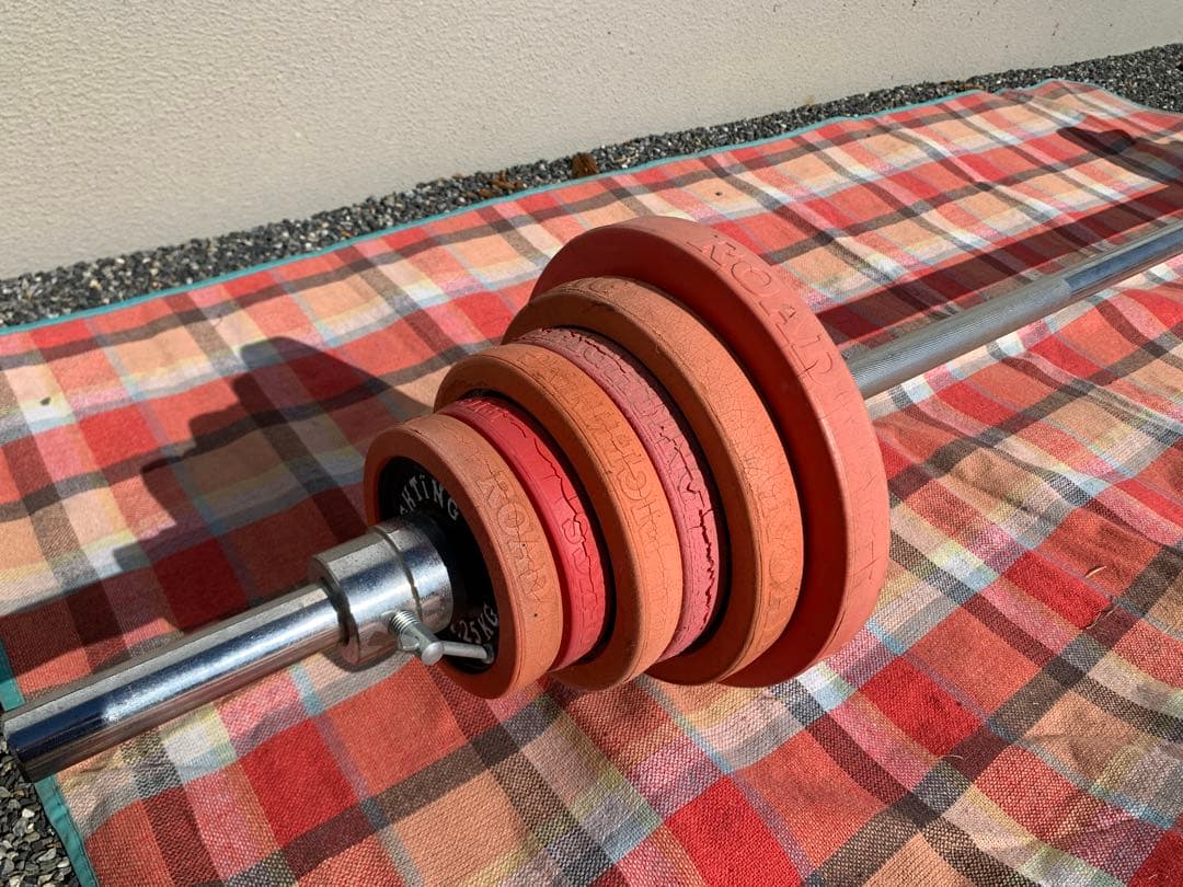 FIGHTING ROAD ベンチプレス用バーベルセット 50kg
