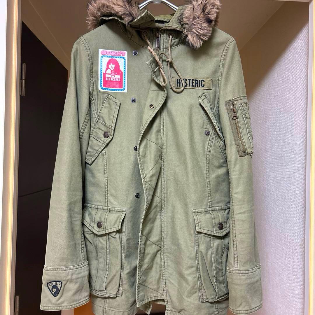 美品　ヒステリックグラマー ミリタリー ジャケット　モッズコート