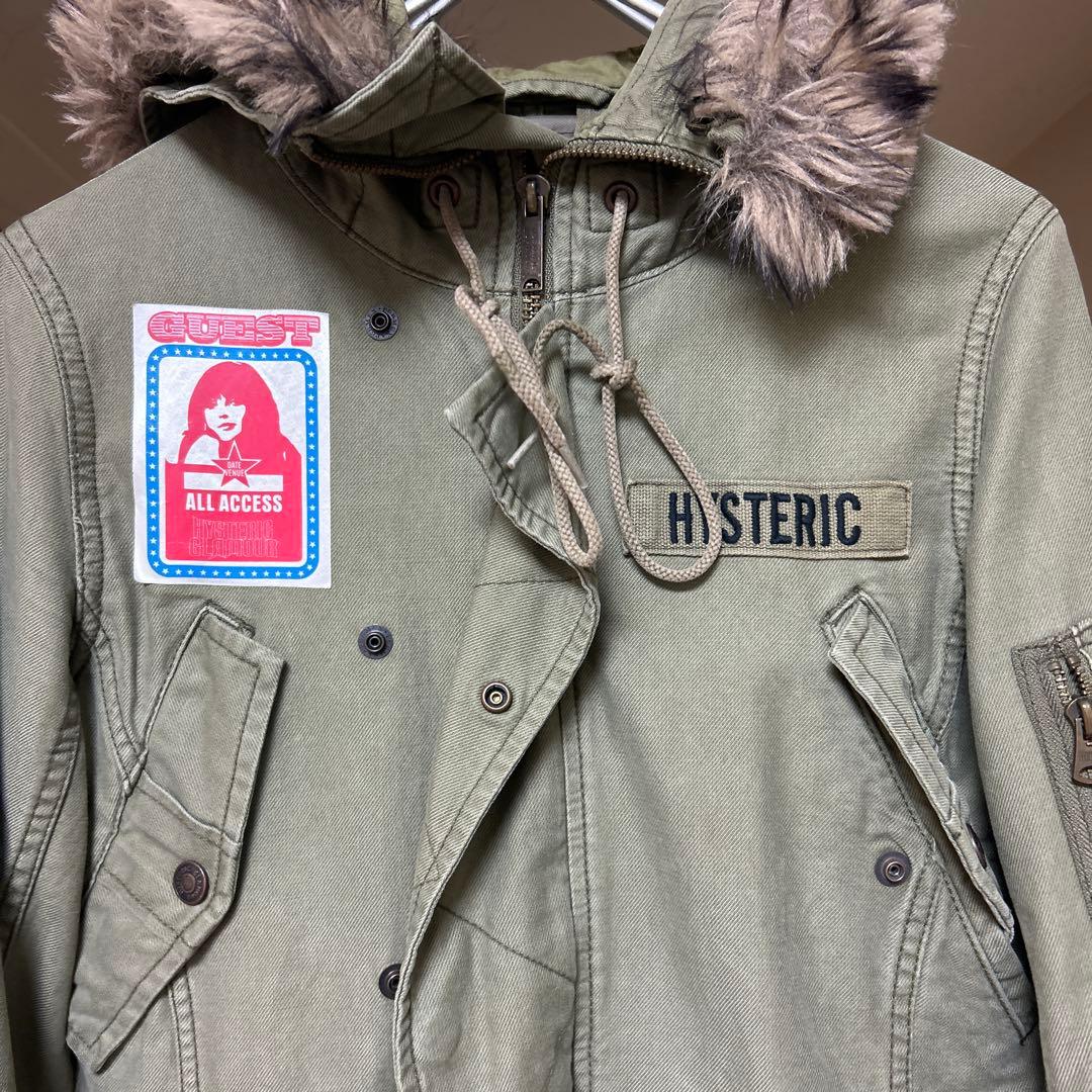 美品　ヒステリックグラマー ミリタリー ジャケット　モッズコート