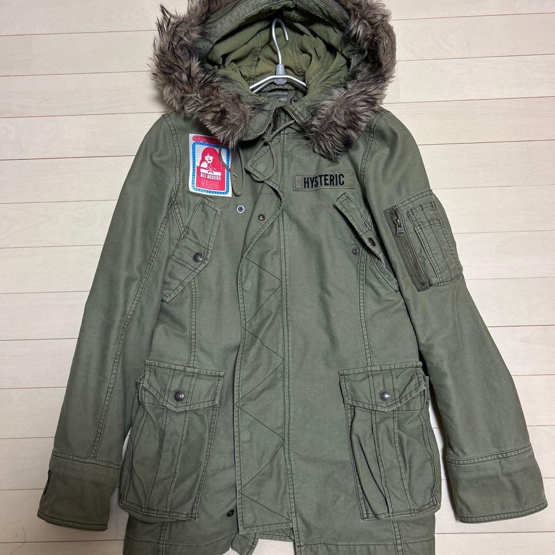 美品　ヒステリックグラマー ミリタリー ジャケット　モッズコート